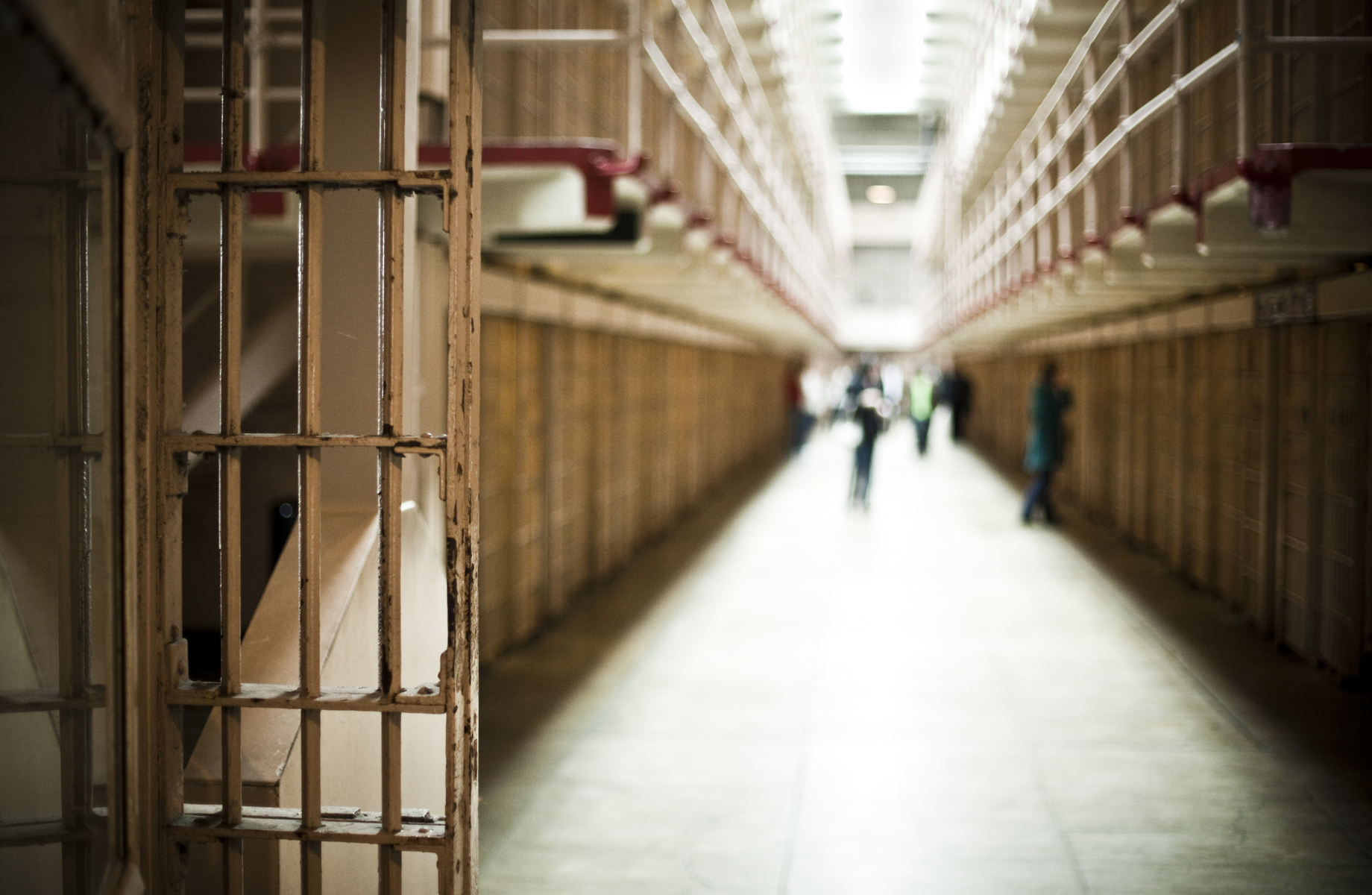 Corridor of Prison with Cells Corridor of Prison with Cells